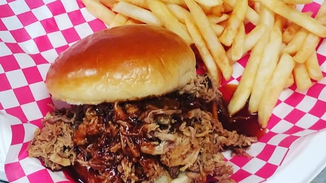 Pulled Pork Po Boy.